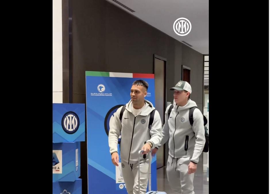 VIDEO - Inter atterrata a Riad: comincia ufficialmente la missione dei nerazzurri in Supercoppa 