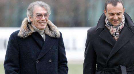 Moratti: "Cou-Paulinho? Vediamo, ora c'è tempo". Branca: "Ci lavoriamo"