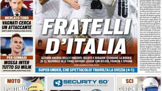 Prima Ts - Fratelli d'Italia. Mossa Inter, tutto su Milik