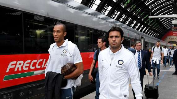 Verso Roma-Inter, squadra a bordo del Frecciarossa