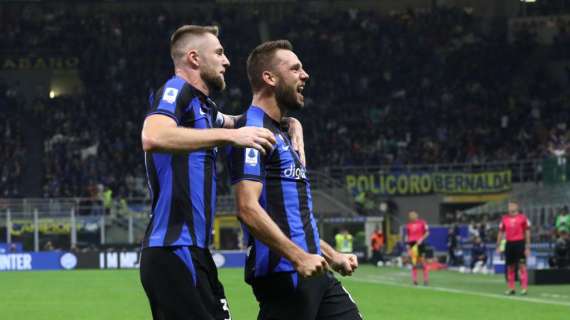 Inter-Samp, Halftime Report: da De Vrij e Barella due sorrisi in una serata turbata dalla cronaca nera