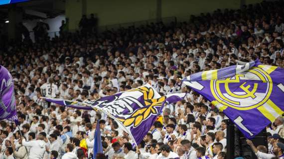 I tifosi del Real rendono omaggio all'Inter per la vittoria in semifinale di Champions