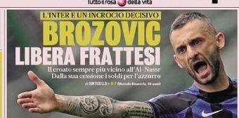 Prima GdS - Brozovic libera Frattesi: il croato sempre più vicino all'Al-Nassr