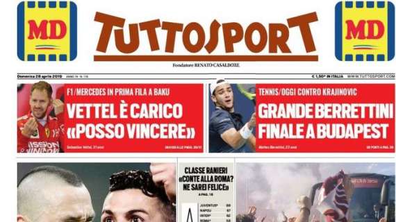 Prima pagina TS - Ninja-CR7, che perle