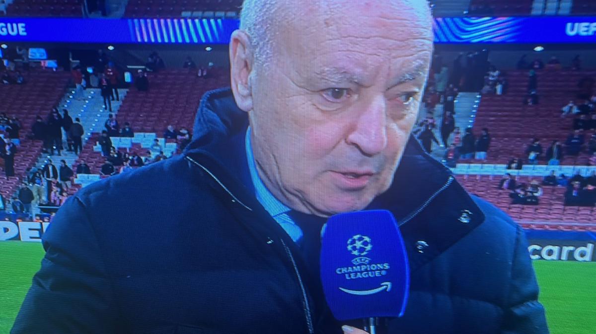 Marotta a Prime Video: "L'Atletico gioca in maniera simile al Milan, speriamo il risultato non sia uguale"