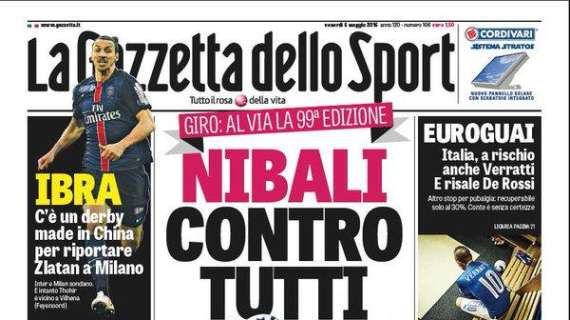 Prima GdS - Ibra, c'è un derby made in China per riportare Zlatan a Milano. Inter vicina a Vilhena 