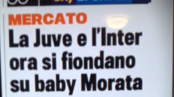 GdS - Morata: è Inter-Juve per il giovane spagnolo