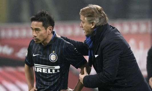 Fuori Nagatomo, è risentimento ai flessori della coscia