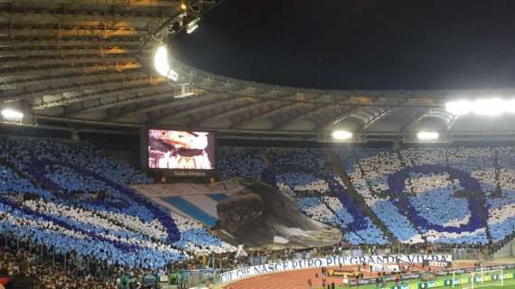 Lazio, l'appello della curva: "Coloriamo l'Olimpico di biancoceleste"