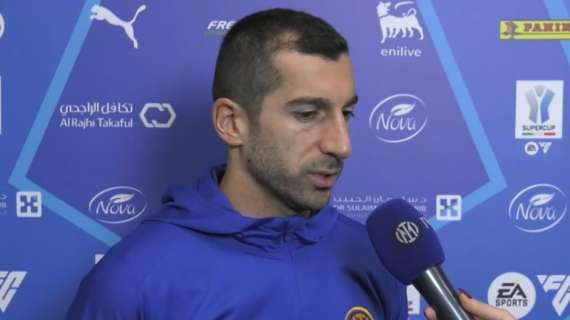 Mkhitaryan a ITV: "Riad un vantaggio per noi? Speriamo lo sia. Ci auguriamo di vincere domani e la Coppa"