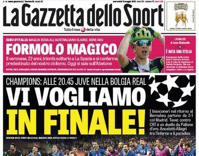 Prime pagine - Contatti per Jovetic. Touré in, Kova out. Moratti chiede regalo per i 70 anni: "Battiamo la Juve"