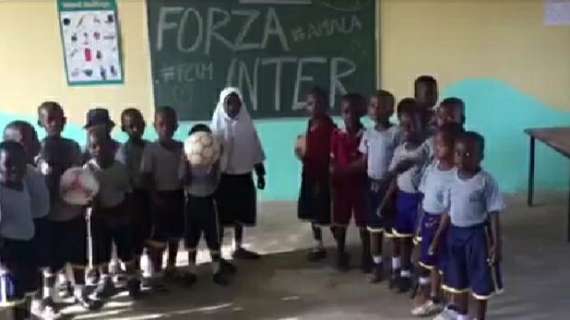 Un "Forza Inter" dalla Tanzania che meriterebbe un grosso aiuto