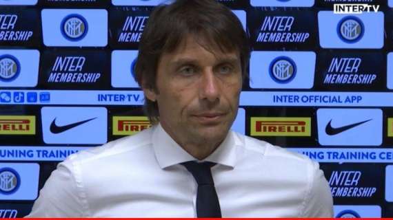 Conte: "Inter troppo bistrattata, ora vediamo riconosciuto il lavoro fatto. Roma gara ad alto indice di difficoltà"