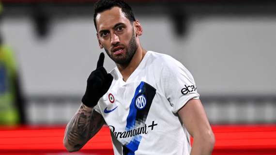 Serie A, Calhanoglu al top per passaggi completati: media di 60 ogni 90'. Contro la Roma ha preso parte a quattro gol