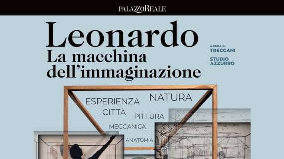 'Leonardo. La macchina dell'immaginazione': Inter sponsor della mostra sul genio vinciano
