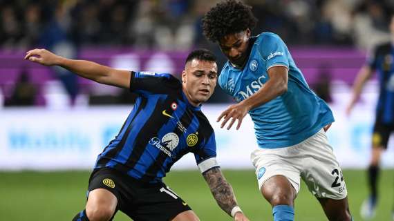 Napoli-Inter, Half Time - A Riyadh comandano la tattica e l'equilibrio: i nerazzurri ci provano, ma manca la precisione