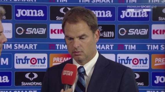 De Boer: "Esonero? Io ho fiducia in questa squadra, chiedete al club. Eder..."