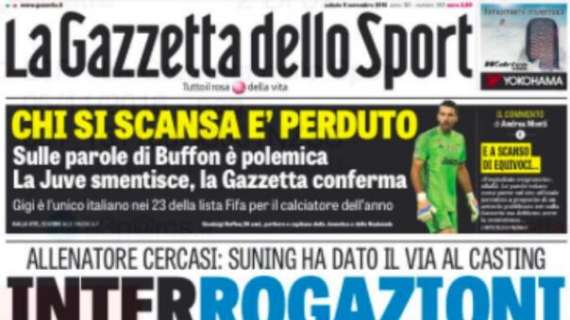 Prima pagina GdS - Interrogazioni, Kia spinge per Marcelino. Oggi tocca a Guidolin e Vitor Pereira