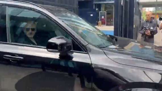 VIDEO - Incontro con Chivu terminato: anche Ausilio lascia la sede dell'Inter 