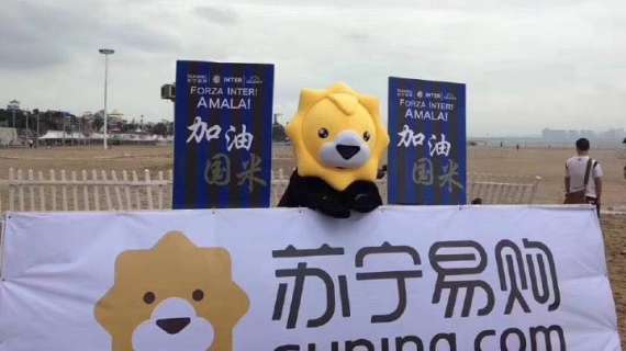 In Cina il derby si vive anche in spiaggia con Suning