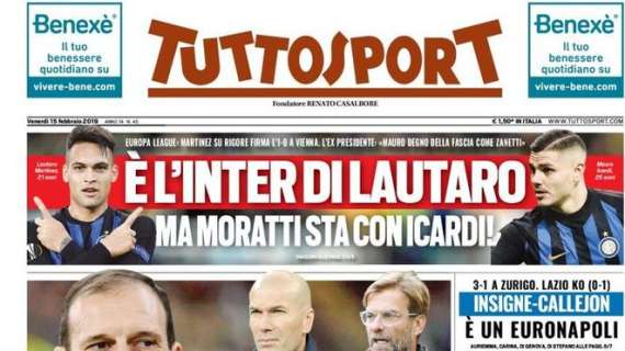 Prima TS - È l'Inter di Lautaro. Ma Moratti sta con Icardi