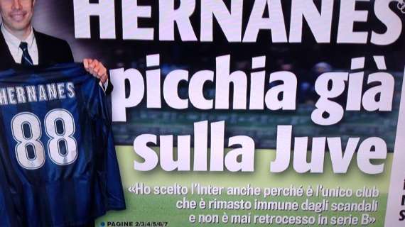 TS - Hernanes picchia già sulla Juve: "All'Inter mai..."