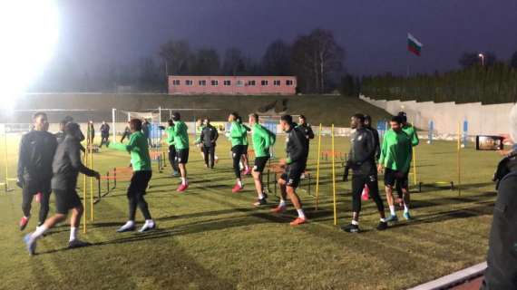 VIDEO - La rifinitura del Ludogorets in vista dell'Inter