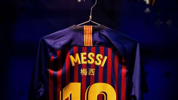 Barça come l'Inter: nomi scritti in cinese sulle maglie per la sfida al Real Madrid