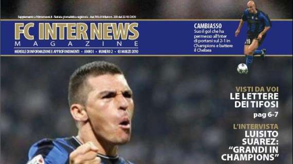 E' disponibile il numero di marzo di FcInterNews Magazine!