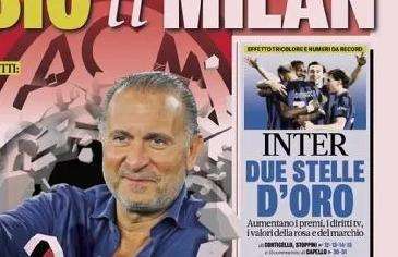 Prima GdS - Inter due stelle d'oro. Effetto tricolore e numeri da record