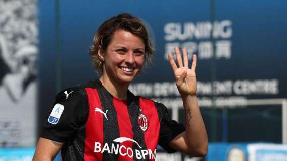 Milan Femminile, Giacinti: "Dopo il poker all'Inter ho ricevuto un messaggio emozionante da Altafini"