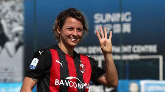 Milan Femminile, Giacinti dopo il poker nel derby: "Questi gol sono per la squadra"