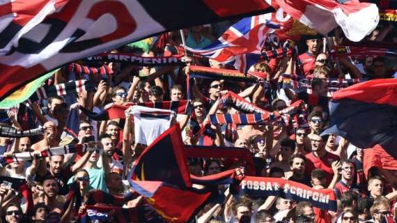 Inter-Genoa, centinaia di tifosi rossoblu al Meazza 