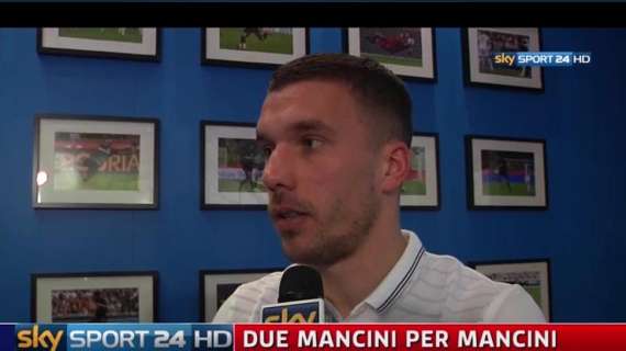 Podolski a SM: "Champions? Lottiamo gara per gara"