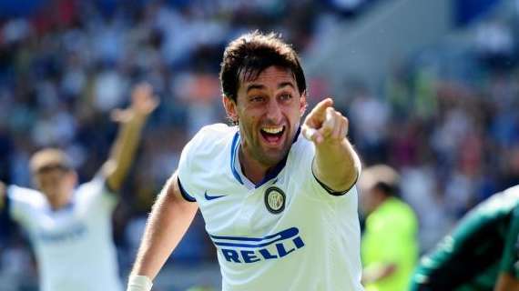 Presidente Racing: "Milito, forse a giugno. Ma l'età..."