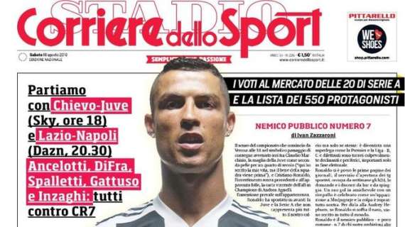 Prima CdS - "Fermami tu": in Italia tutti contro Cristiano Ronaldo