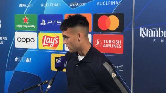 Lautaro in mixed: "Messo in difficoltà la squadra più forte in questo momento, ma il dolore stasera è grande"