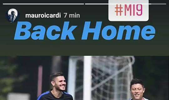 Argentina alle spalle, Icardi torna a casa... Inter: "Back Home"