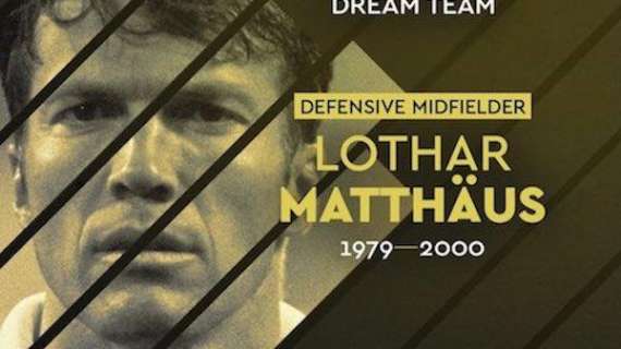 France Football, Matthäus nel Dream Team di tutti i tempi: "Grazie per l'onore" 