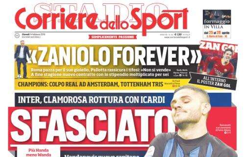 Prima CdS - "Sfasciato": Inter, clamorosa rottura con Icardi