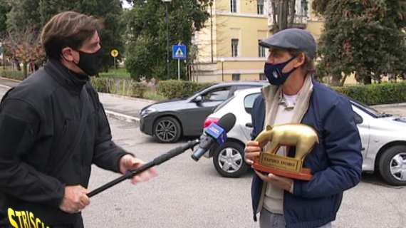 Mancini riceve il Tapiro d'Oro: "Ma abbiamo ancora due partite"