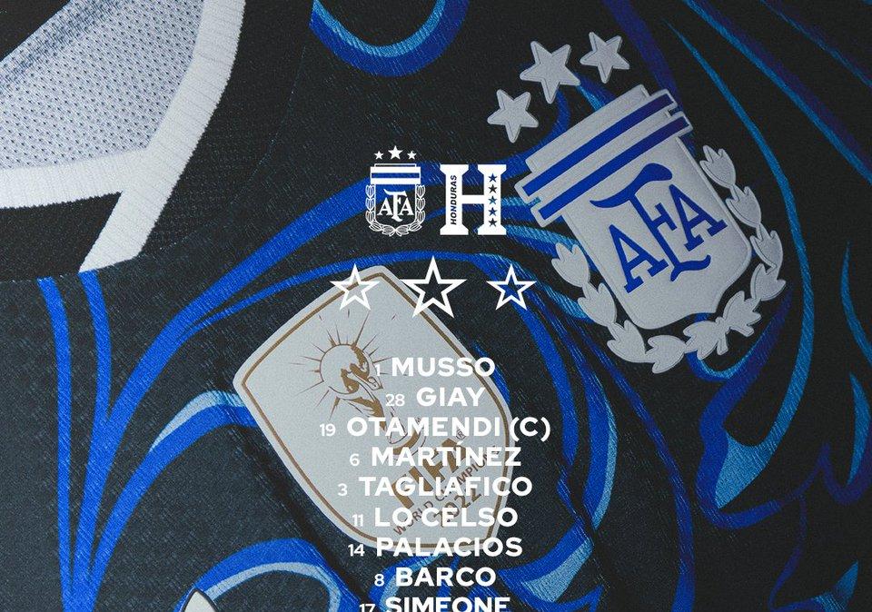 Lautaro titolare nell'amichevole tra Argentina e Honduras