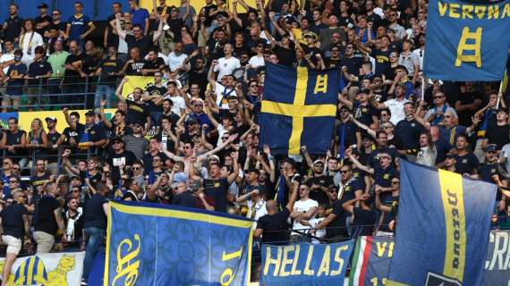 Verona-Inter, sold out 5 settori del Bentegodi. Pieno anche quello degli ospiti