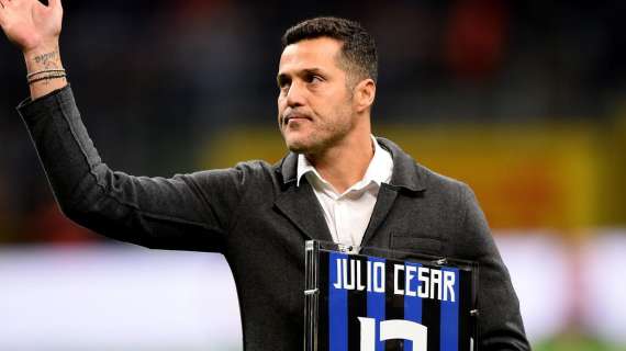 Gli auguri dell'Inter per Julio Cesar: "Posto d'onore nella tradizione dei portieri nerazzurri"