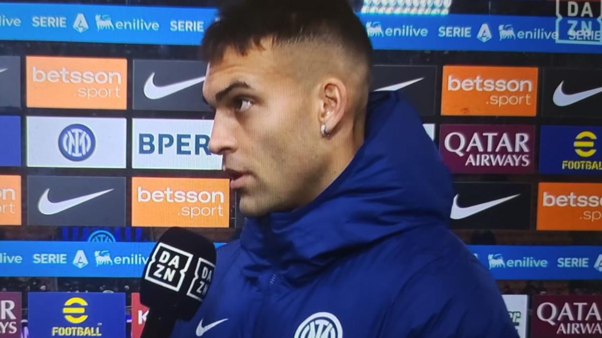 Lautaro a DAZN: "Servirà una grandissima gara. Thuram non segna? A Bergamo lo ha fatto, però..."