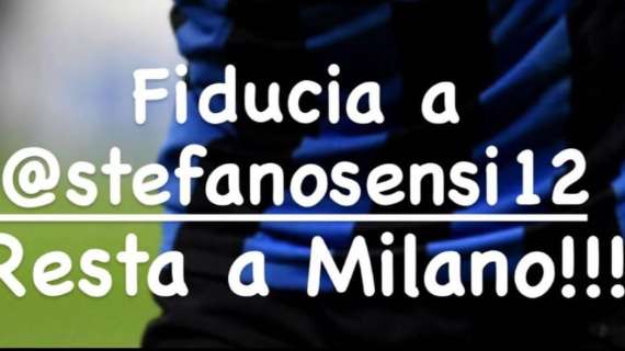 La Curva Nord si schiera: "Fiducia a Sensi. Resta a Milano"