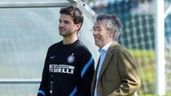 Prove tattiche al Meazza sotto gli occhi di Moratti