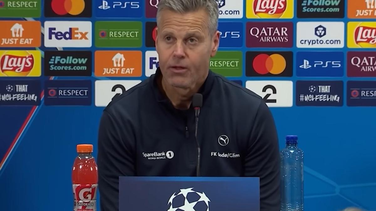 Bodo/Glimt, Knutsen: "Giocare a San Siro un regalo. Il sintetico? Il City non ne ha mai parlato"