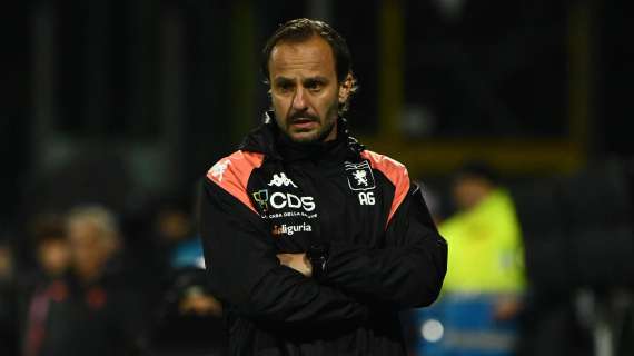 Genoa, Gilardino: "Inter incredibile, con Inzaghi è tra le prime in Europa. Vasquez recuperato, in tre ancora fuori"