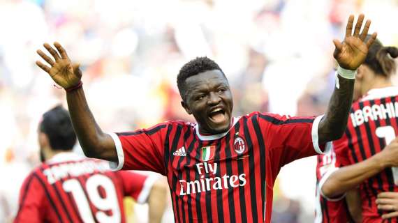 Muntari-gol, il Milan torna momentaneamente in vetta